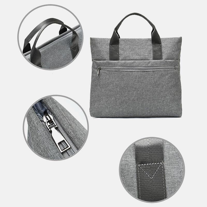 Mote Simpe Casual Hnadbag Business Bag Messenger Bag For Menn Kvinner