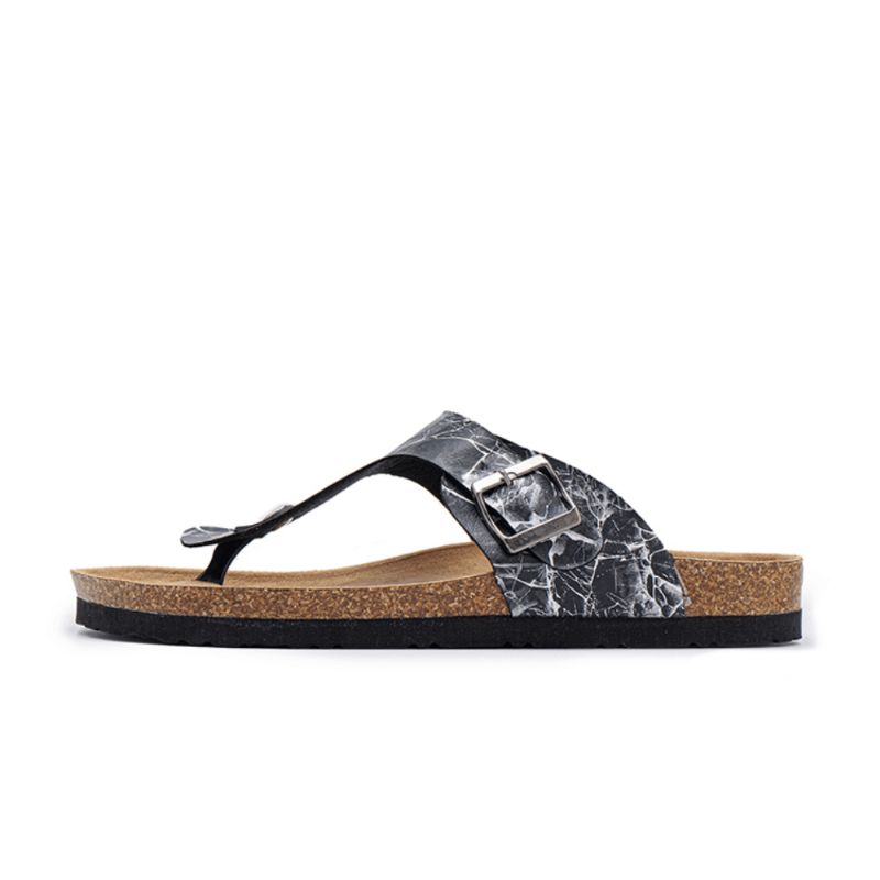 Menn Pustende Clip Toe Non Slip Beach Flip Flops Casual Tøfler