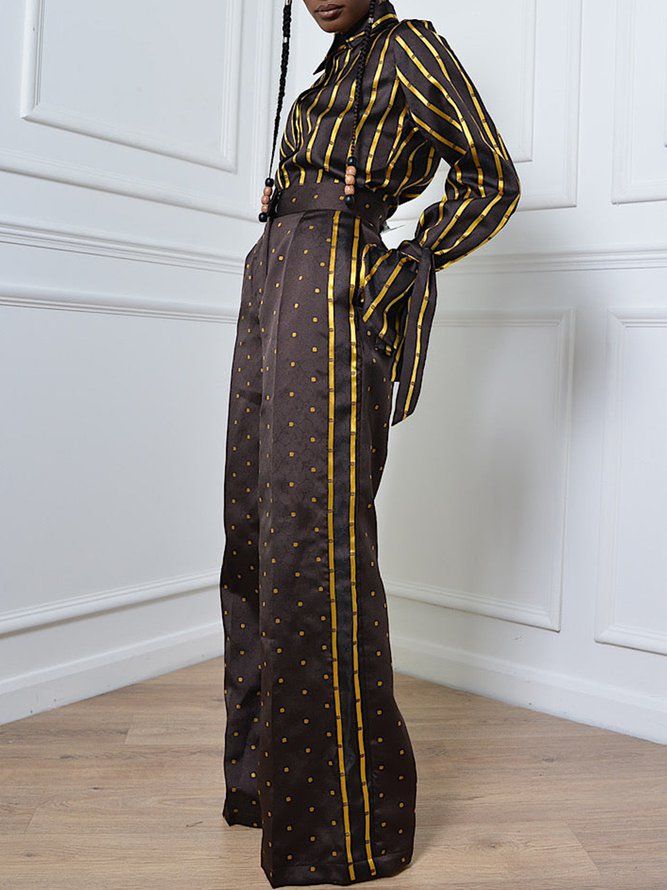 Urban Fashion Long Wide Leg Daily Pants