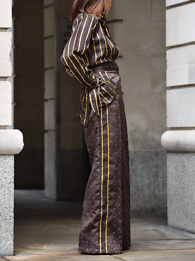 Urban Fashion Long Wide Leg Daily Pants