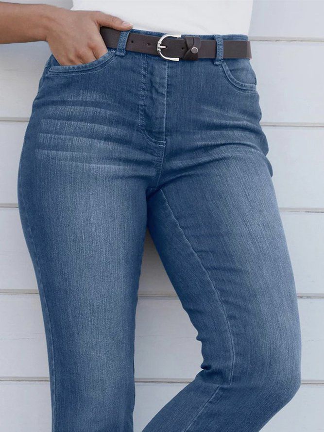 Vanlige Lommer Uformelle Jeans