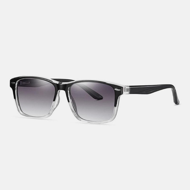 Menn Super Light Full Frame Bred Frame Outdoor Vintage Driving Uv Protection Polarized Solbriller