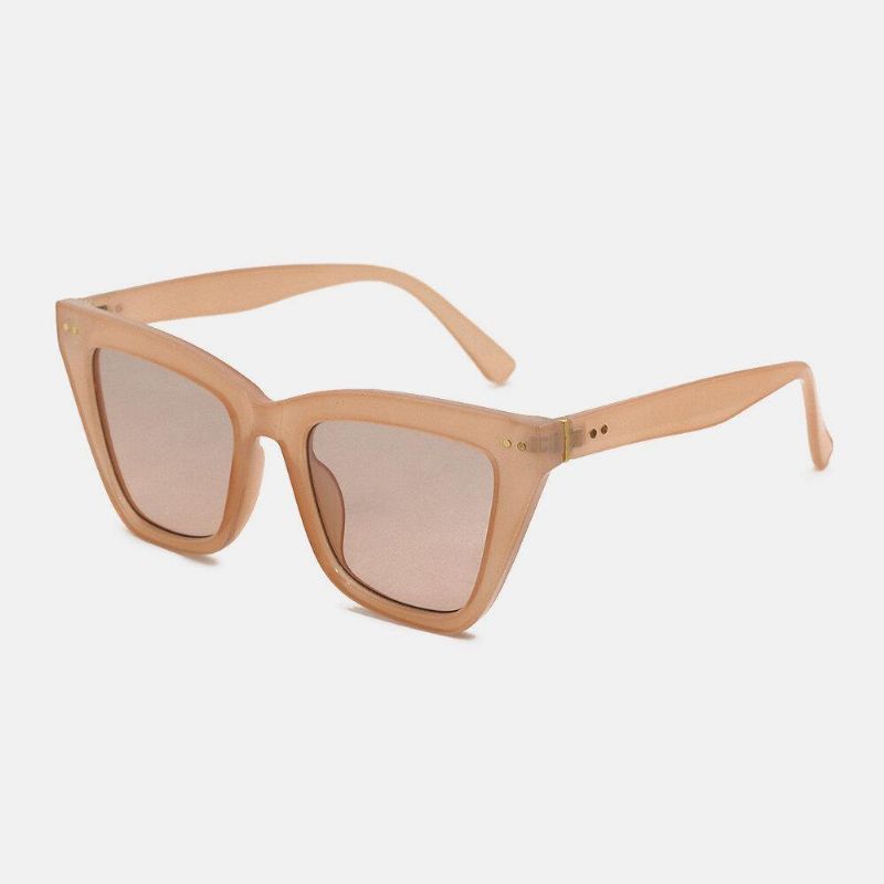 Unisex Square Full Frame Mote Uv-Beskyttelse Solbriller