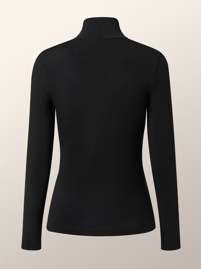 Urban Langermet T-Skjorte Med Turtleneck