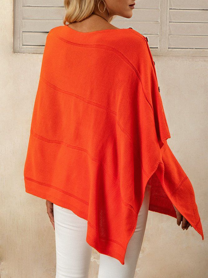 Oransje Tc Casual Cape-Genser