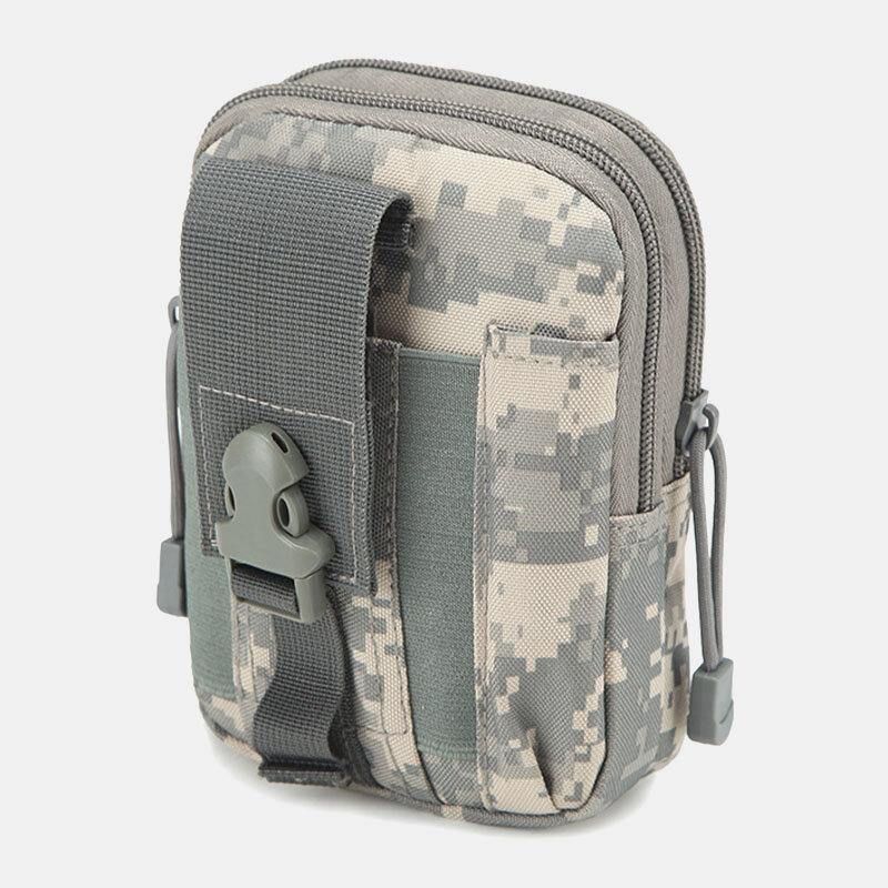 Menn Camouflages Stor Kapasitet Vanntett 6 Tommers Telefon Bag Outdoor Sport Midje Bag Tactical Bag