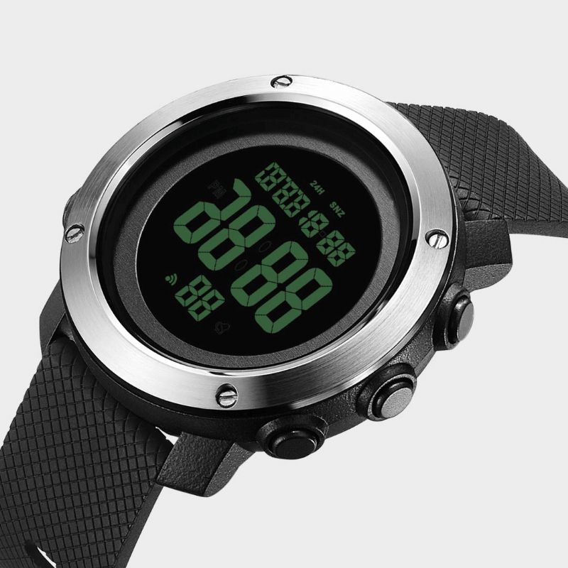 Alifit Multi-Function Sports Luminous Display Timing Kalender Vekkerklokke Digital Klokke Fra Xiaomi Youpin Uoriginal