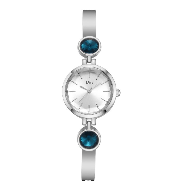 Deffrun Ds159 Elegant Armbåndsur For Kvinner Diamond Shining Quartz Klokker