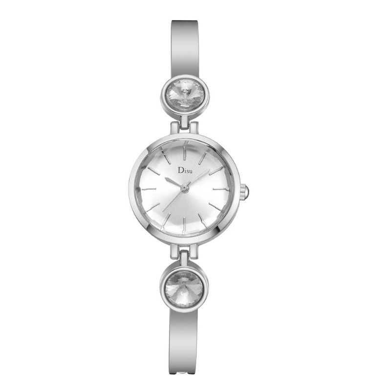 Deffrun Ds159 Elegant Armbåndsur For Kvinner Diamond Shining Quartz Klokker