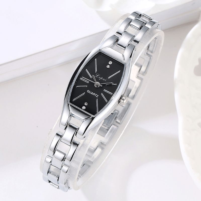 Lvpai Lp104 Unik Stil Elegant Dame Armbånd Watch Steel Band Kvartsklokke