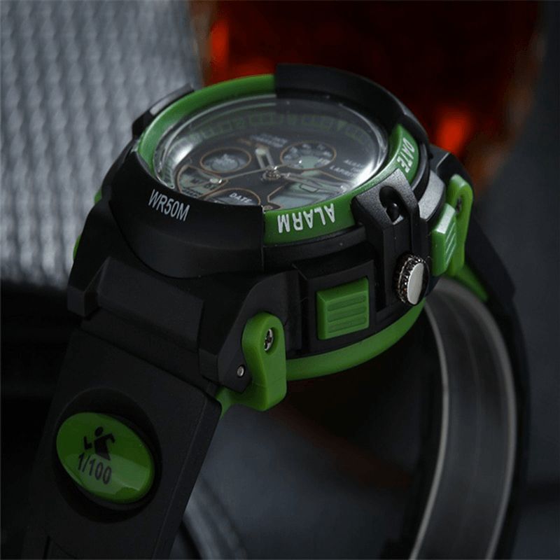 Ohsen Ad1501 Herre Dame Led Fashion Casual Sport Watch