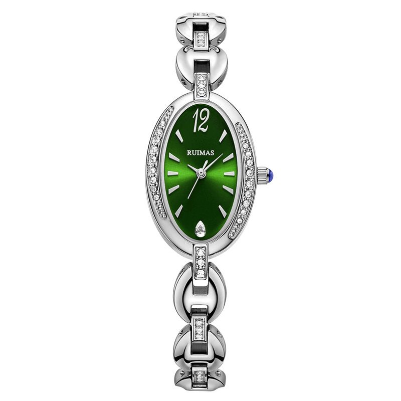 Ruimas 597 Fashion Dame Armbånd Watch Casual Vanntett Kvartsklokke