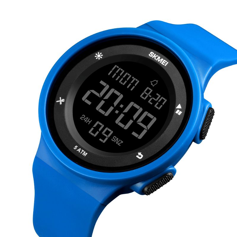 Skmei 1445 Mote Silikon Vanntett Led Outdoor Sport Digital Watch