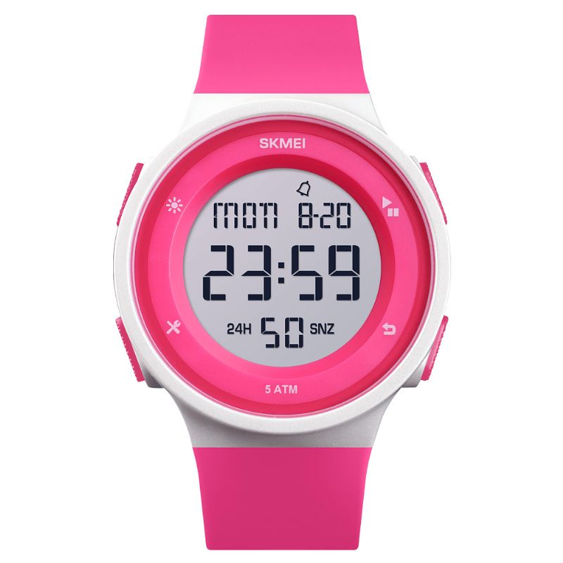 Skmei 1445 Mote Silikon Vanntett Led Outdoor Sport Digital Watch