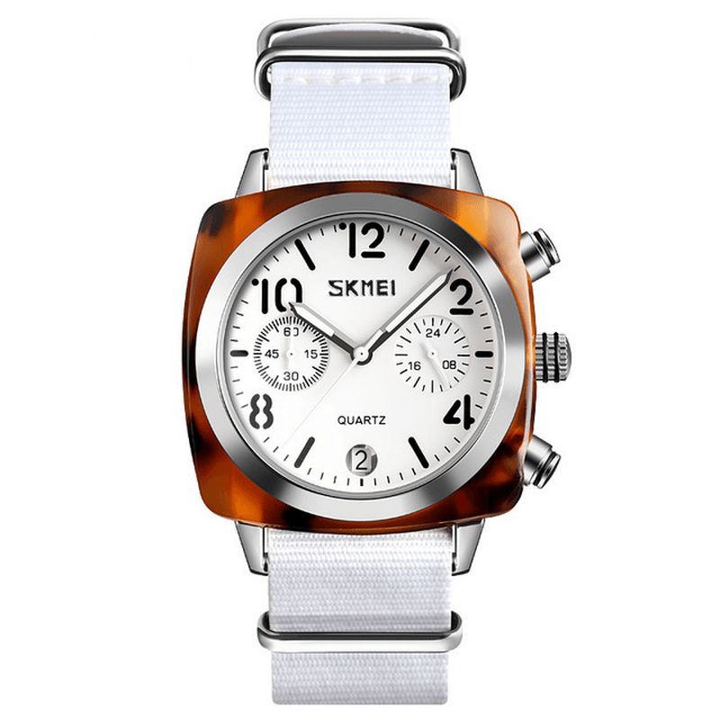 Skmei 9186 Unik Design Multi-Dial Lysende Vanntett Armbåndsur Kvarts Klokke