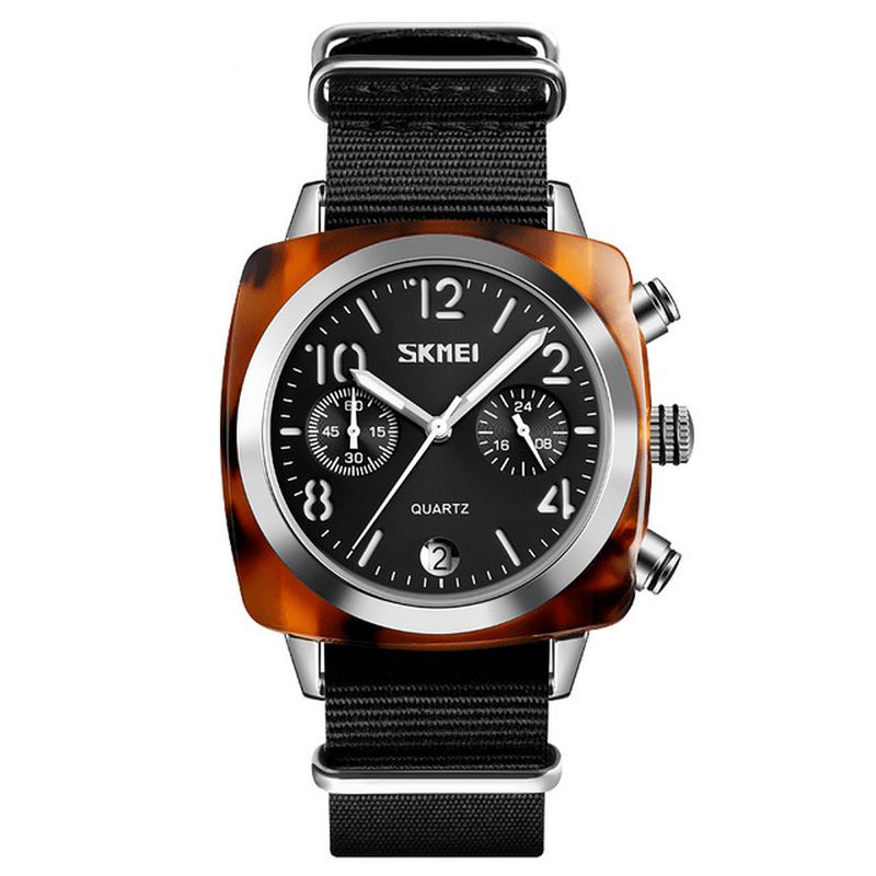 Skmei 9186 Unik Design Multi-Dial Lysende Vanntett Armbåndsur Kvarts Klokke