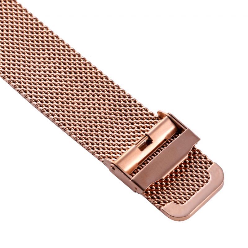 Skmei 9231 Fashion Herreklokke Lysende Dato Visning Kronograf Creative Small Dial Mesh Belt Kvartsklokke