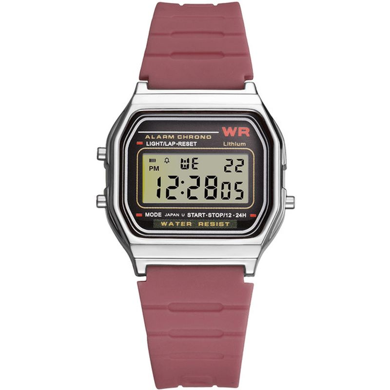 Synoke 9027 Lett Klassisk Lysende Vanntett Led Shock Sport Digital Watch