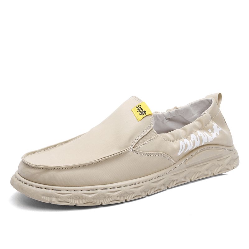 Menn Paraply Klut Myk Pustende Sport Elastiske Slip-On Fritidssko