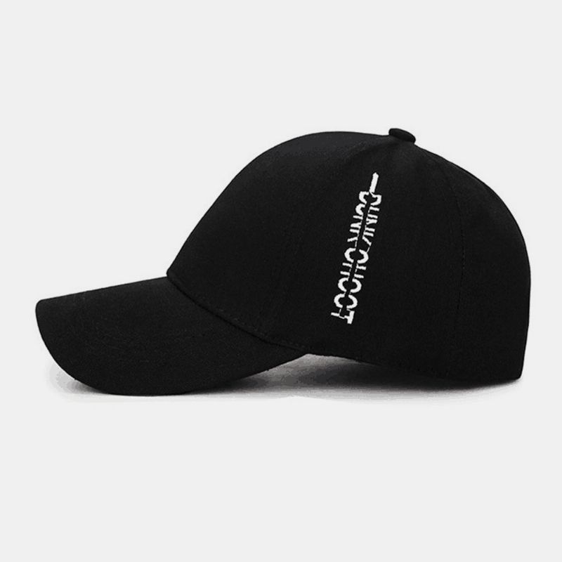 Unisex Vanlig Brevbroderi Kypert Caps Utendørs Sport Avslappet Justerbar Solseil Baseball Cap