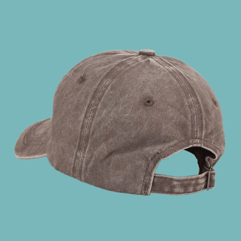 Unisex Vanlig Solskjermhatt Med Bred Brem Sommer Uformell Vill Baseballcaps Twill Cap